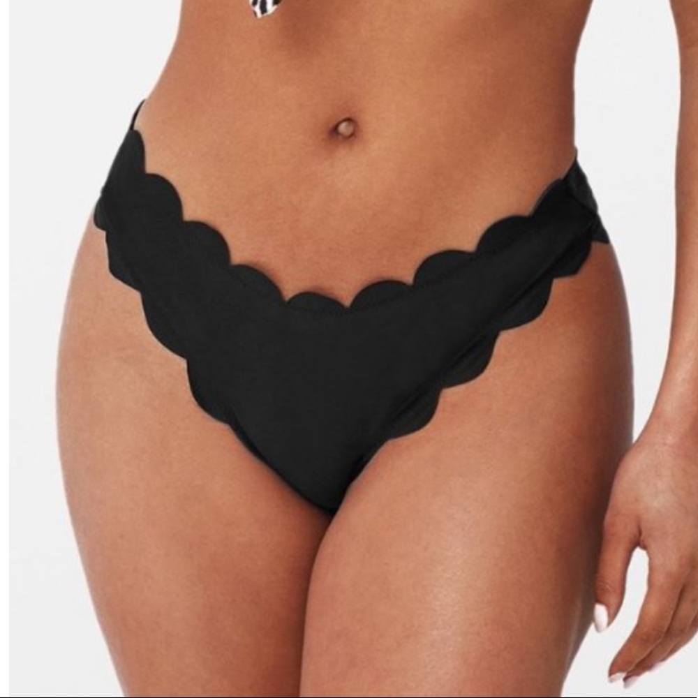 Scalloped Bikini Bottom